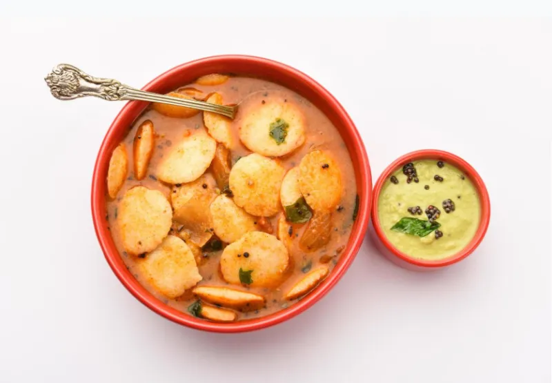 Mini Sambar Idly
