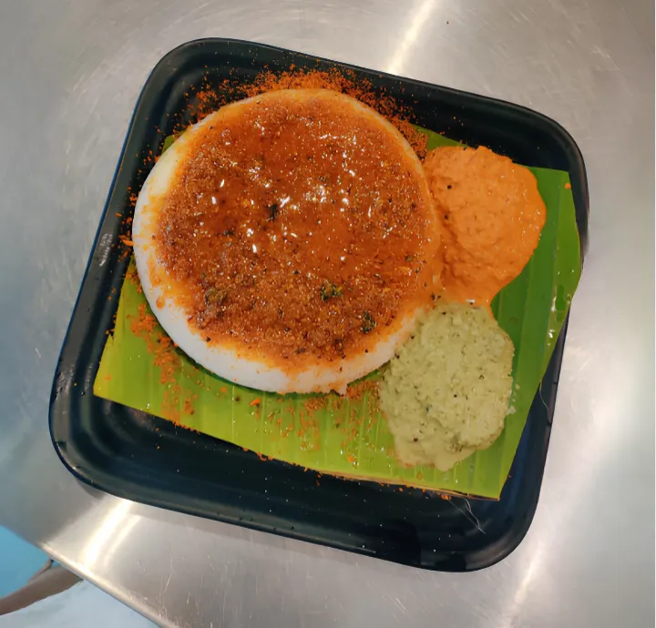 Thattu Ghee Podi Idly