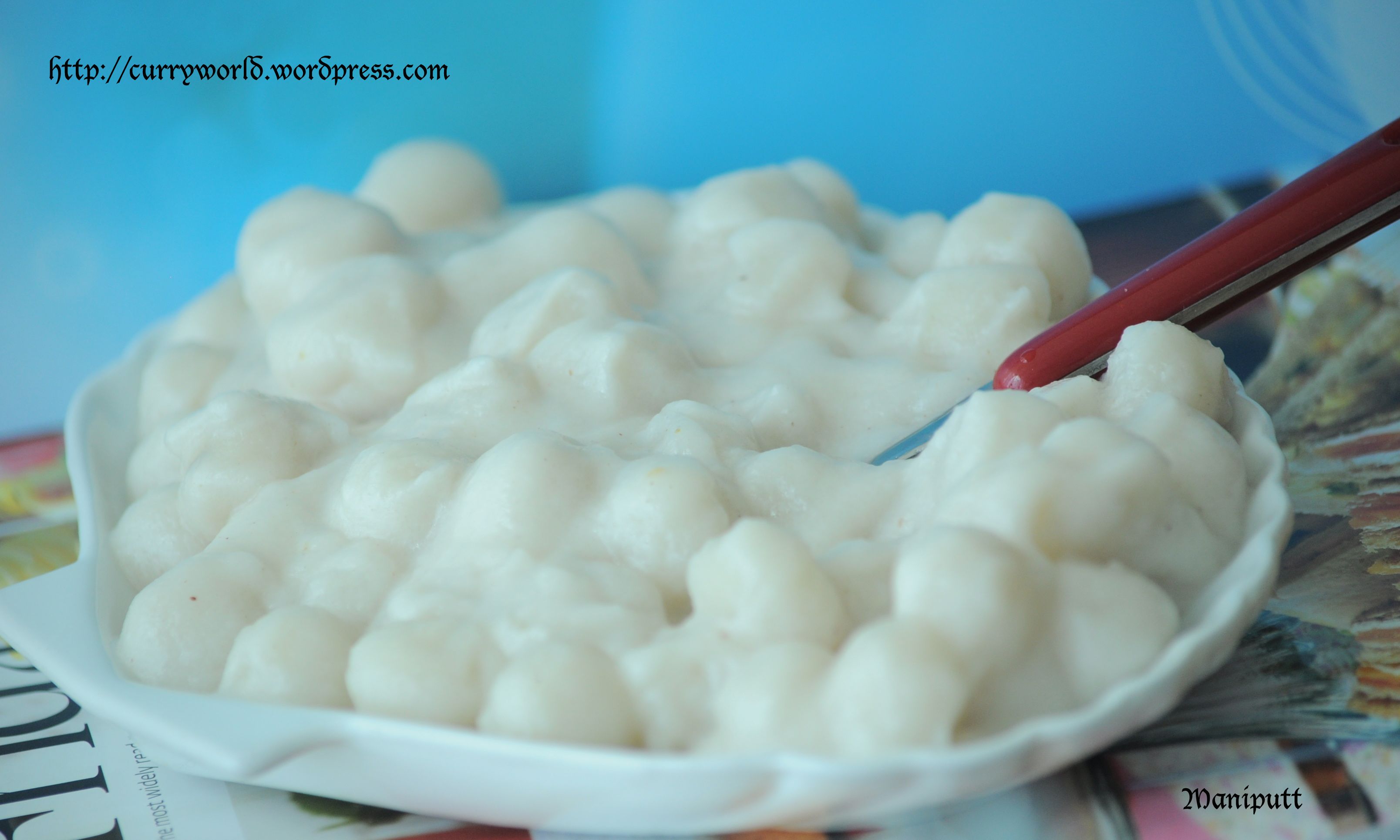 COCONUT MILK PUTTU