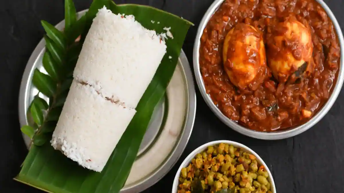 EGG MASALA PUTTU