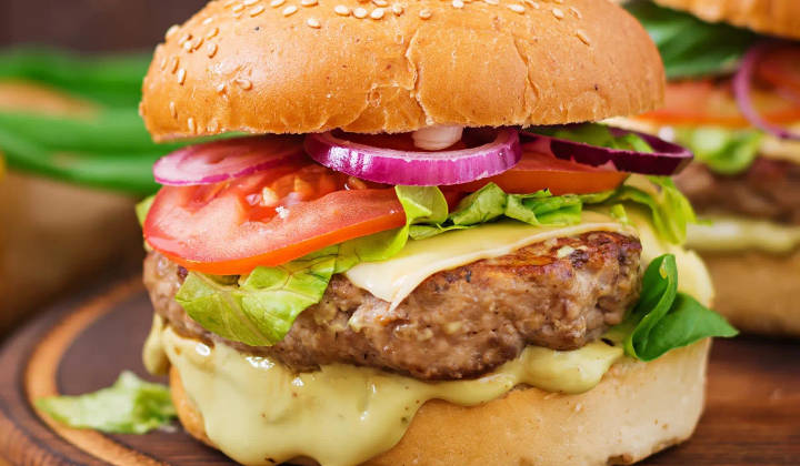 Heavenger burger
