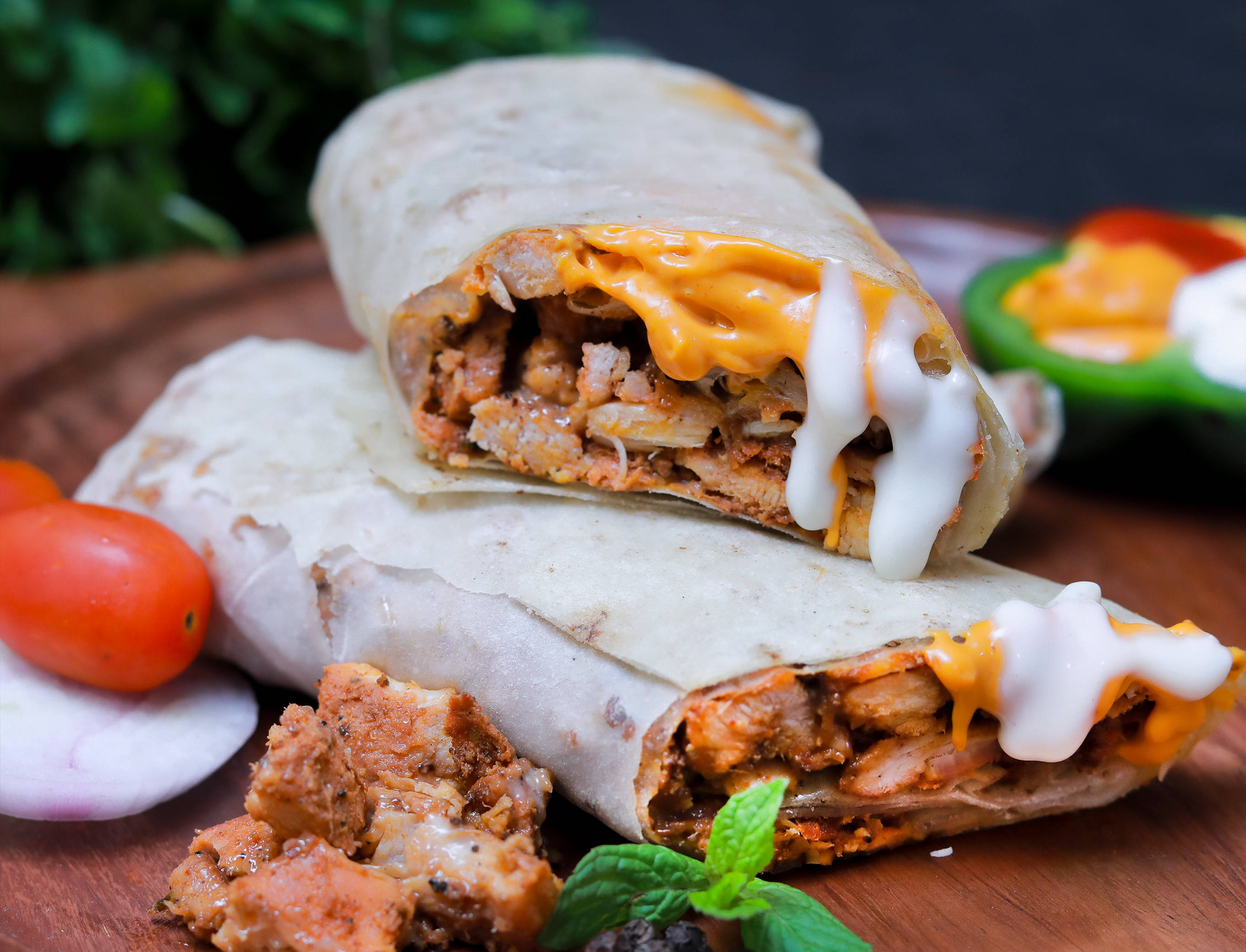 Romali Shawarma (With Cheese)