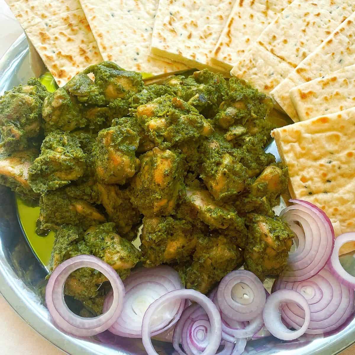 CHICKEN HARIYALI