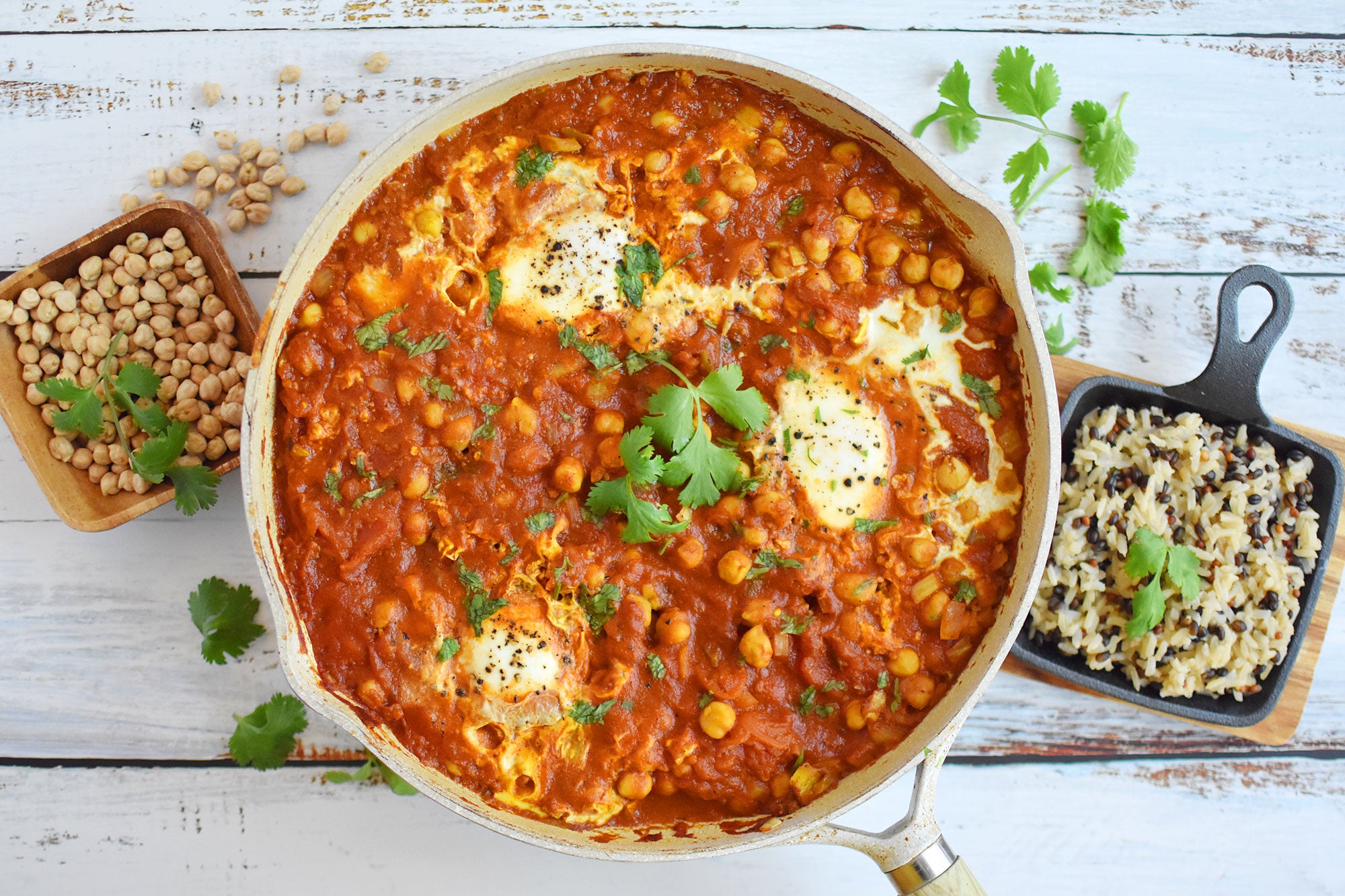 EGG CHANA