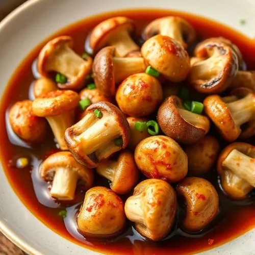 Chilli Mushroom Gravy