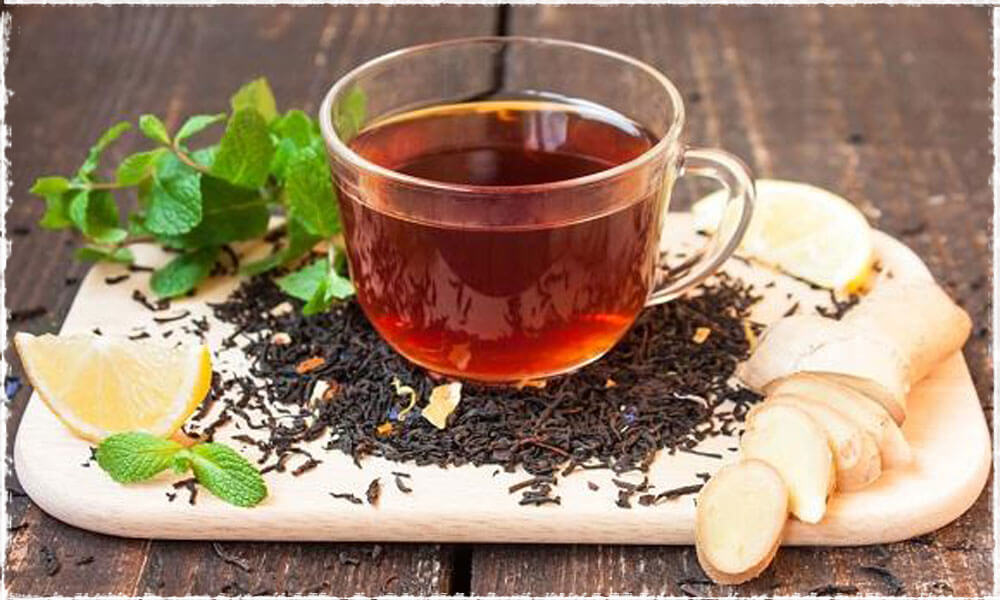 Black Tea With Ginger
