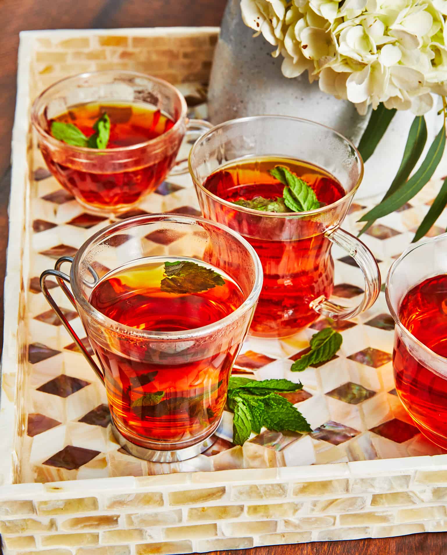 Black Tea With Mint