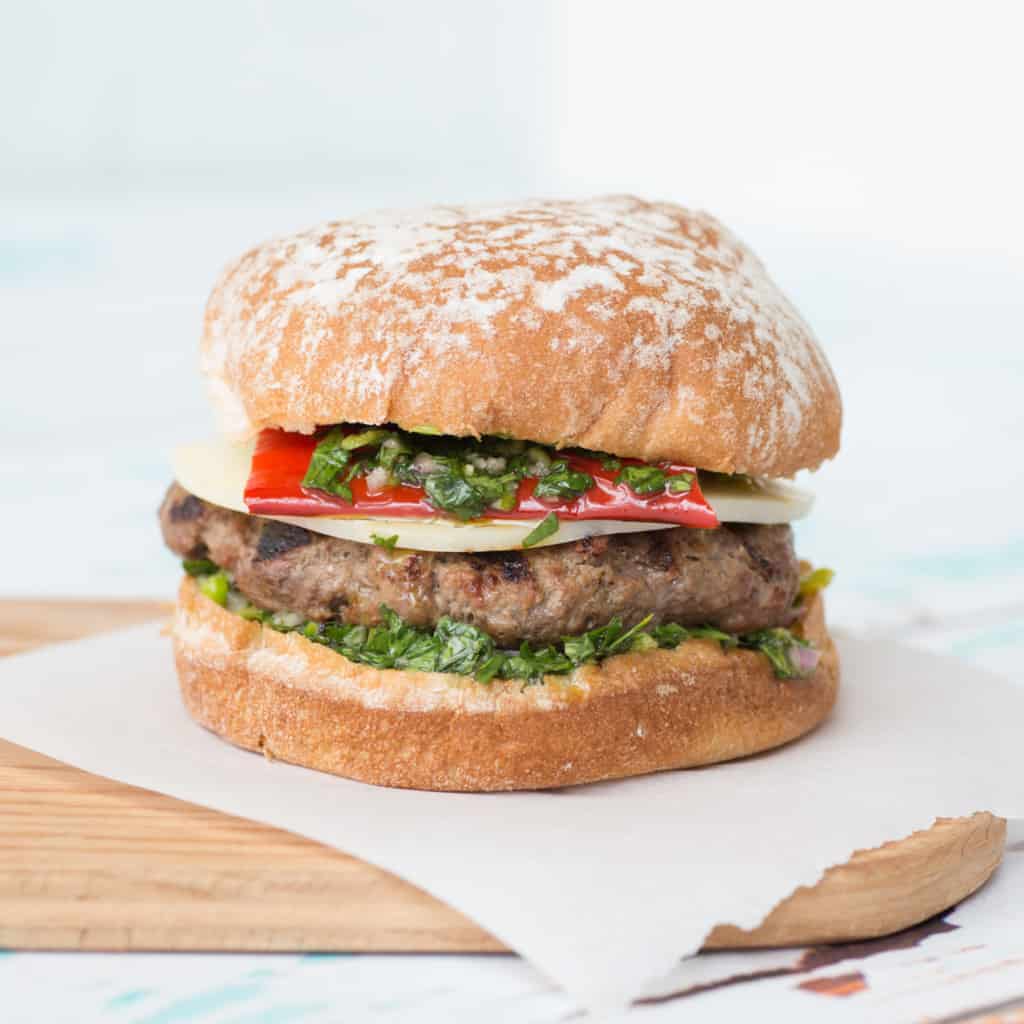 Burger Chi./ Beef/ Veg.