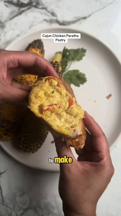 Cajun Paratha