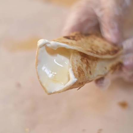 Honey Cheese Paratha Roll