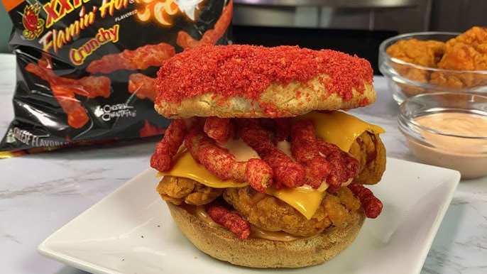 Meat Cheetos Burger