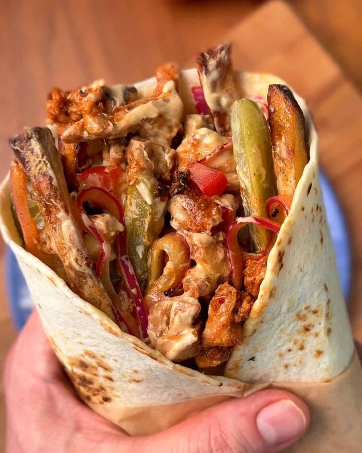 Shawarma Kabab Wrap