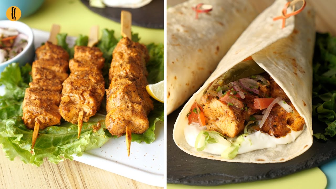 Shish Tawook Paratha