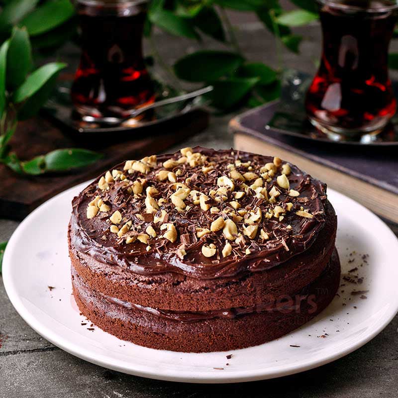 Nutella hazelnut cake