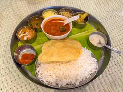 Best Kerala Thali Meals in Adi & Athi Group Building Kuthampully Road Thiruvilwamala Thrissur Kerala Pin 680588