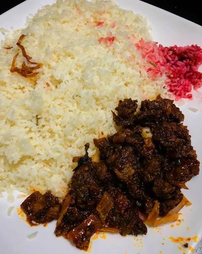 Gee Rice Beef Fry