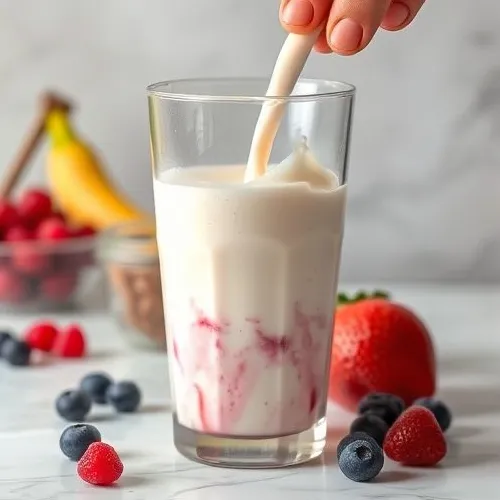 Mixing Fruit