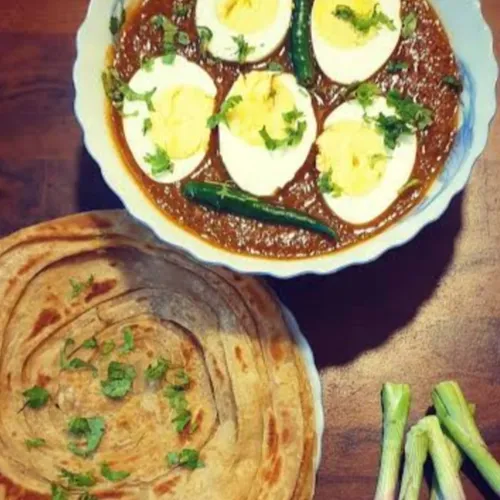 Mixing Parotta (Egg)
