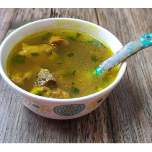 Mutton Coriandar Soup