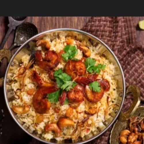 Prawns Tikks Biriyani