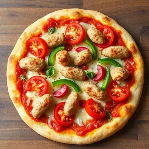 Chicken Sausage Pizza