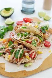 Ancho Chile Shrimp Tacos (Lunch Special)