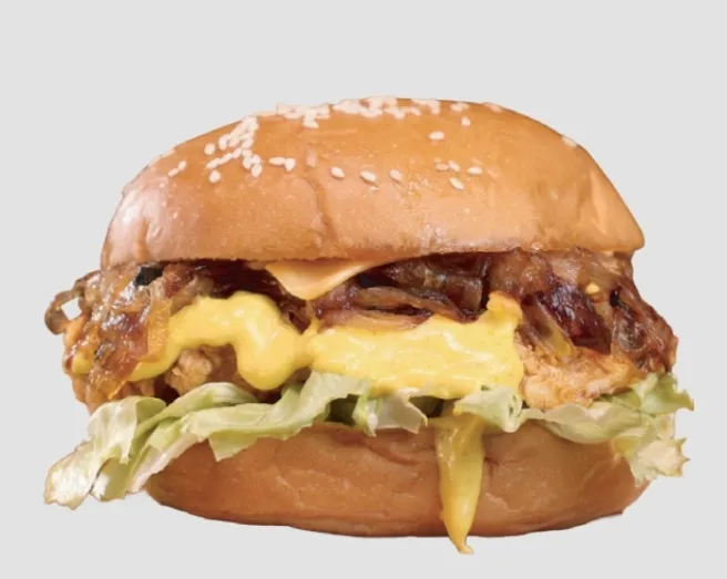 Golden Melt Burger