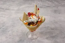 Icecream w Fruitsalad