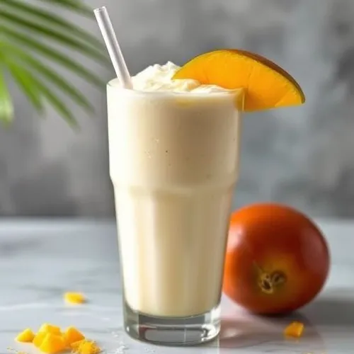 Tender With Mango Shake