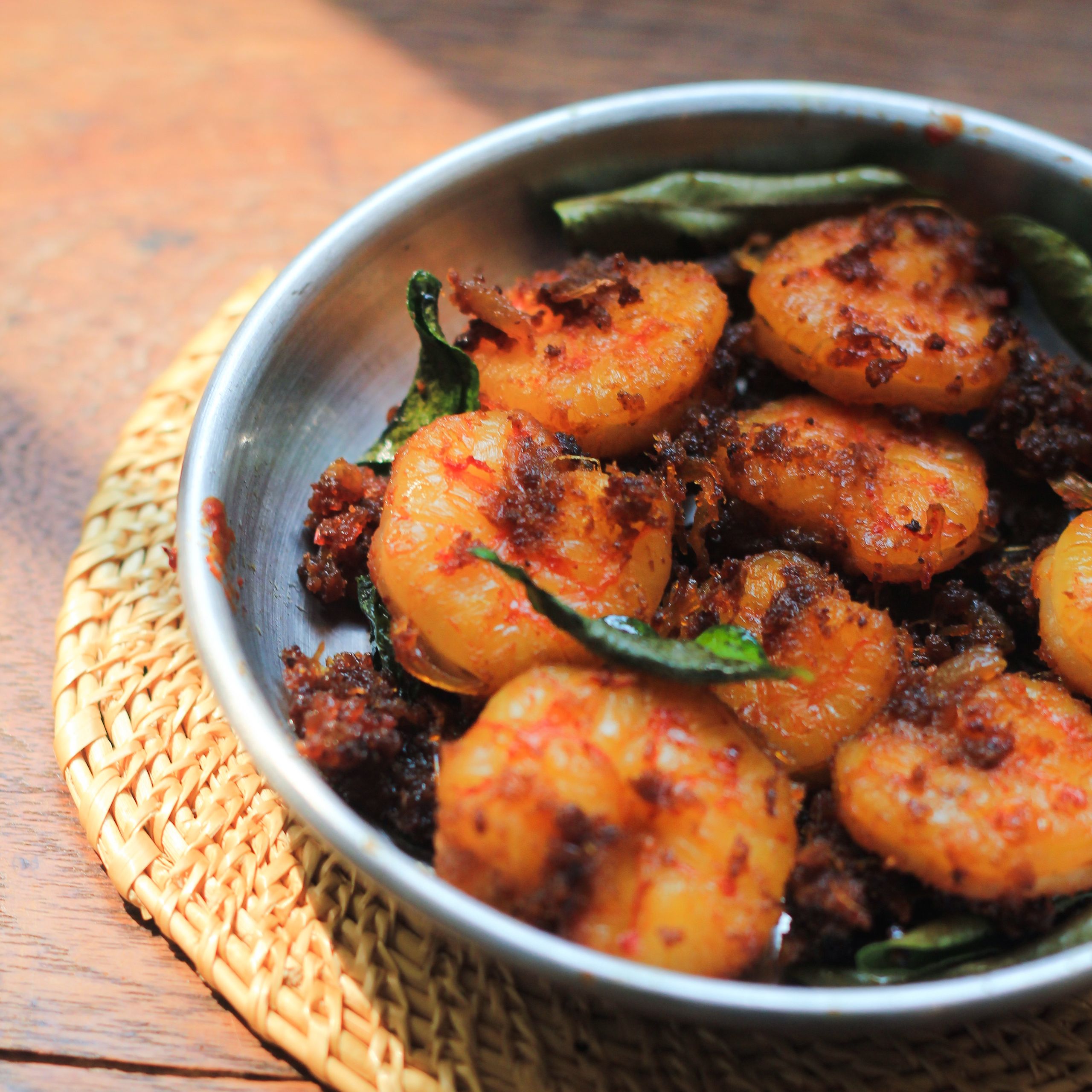 prawns roast