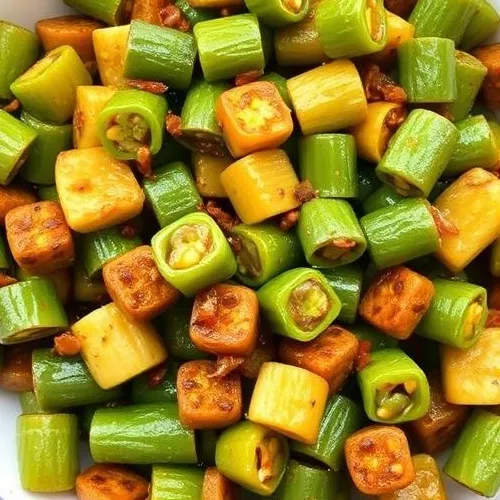 Bhindi Pepper Fry
