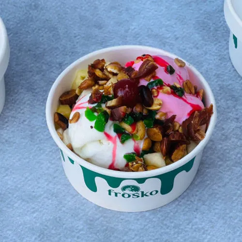 Fruit Salad with Ice-Cream