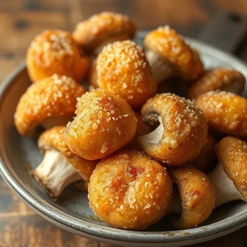 Golden Fried Mushroom
