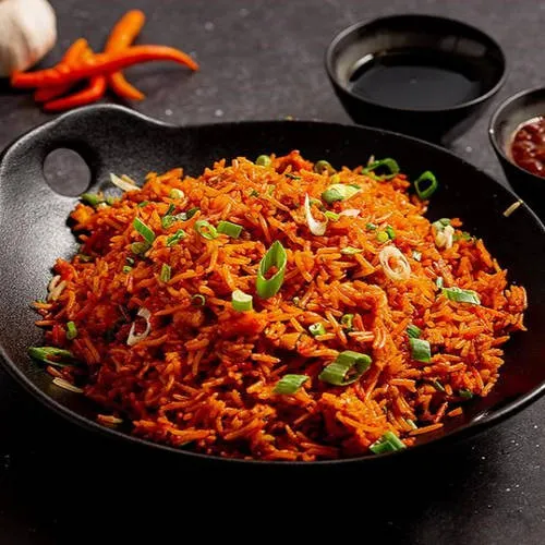 Schezwan Fried Rice (Prawns)