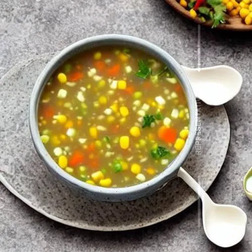 Veg Sweet Corn Soup