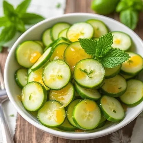 Honey Mint Cucumber