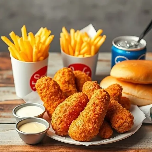 Crispy Fried Chicken Meal