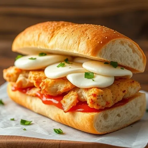Mozzarella Chicken Sub-wich