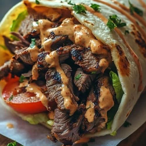 Beef full meat shavarma 