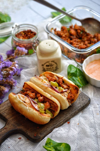 Chicken chilli sandwich 