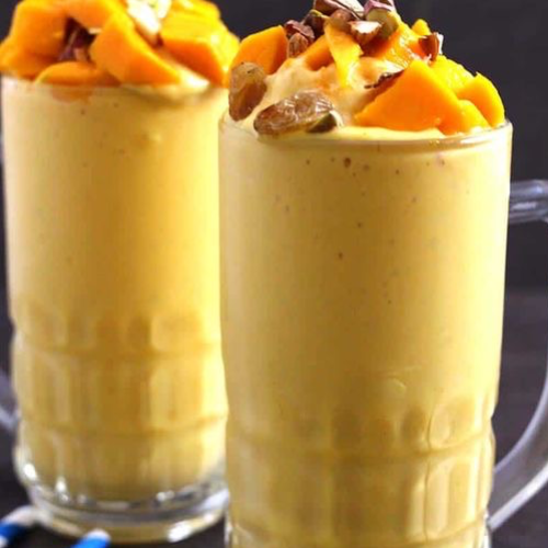 Mango dry fruit shake 