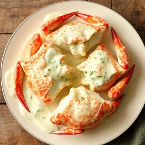 CRAB BECHAMEL