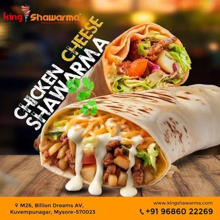 CHEESE SHAWARMA