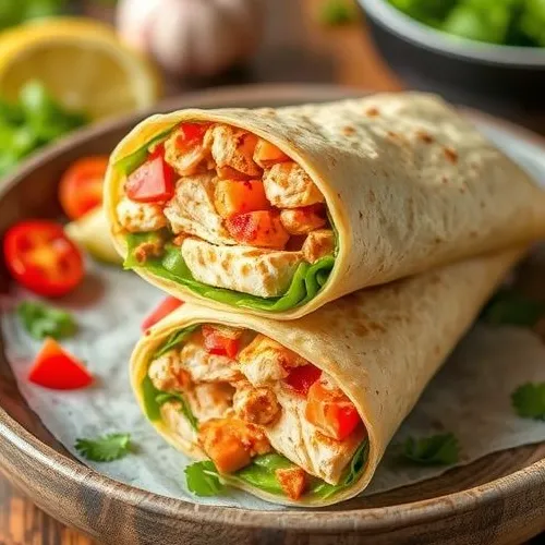 CHICKEN TORTILLA WRAP