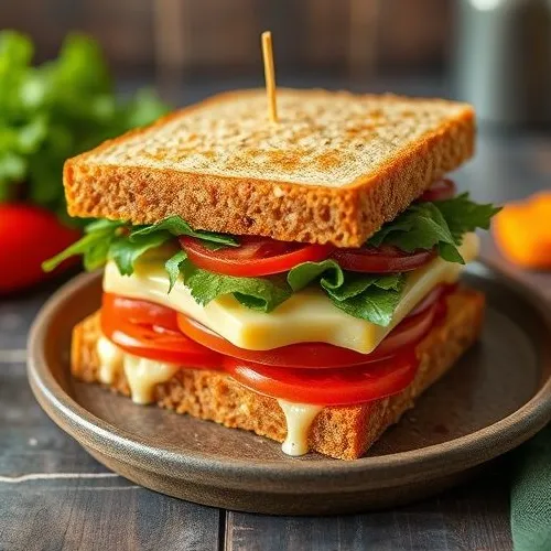 Veg cheese sandwich