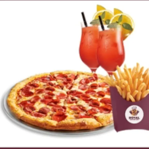 1 Pizza 1 Fries 2 Juice