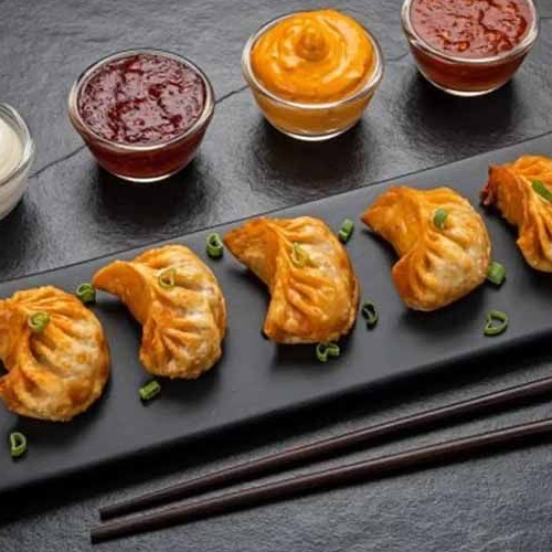 Chicken Fried Momos