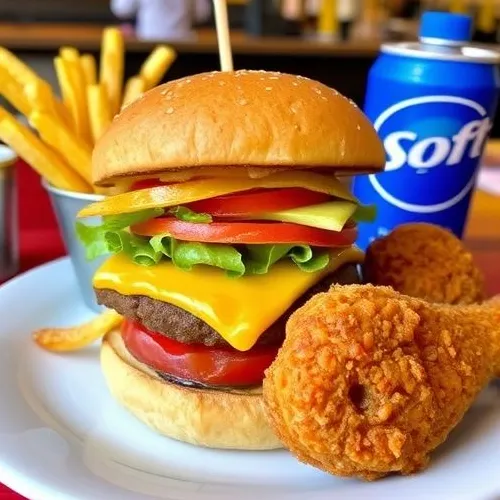 Chicken Burger Meal