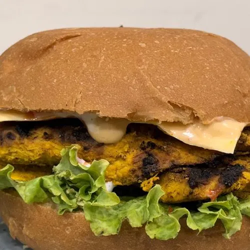Afghani Tikka Burger