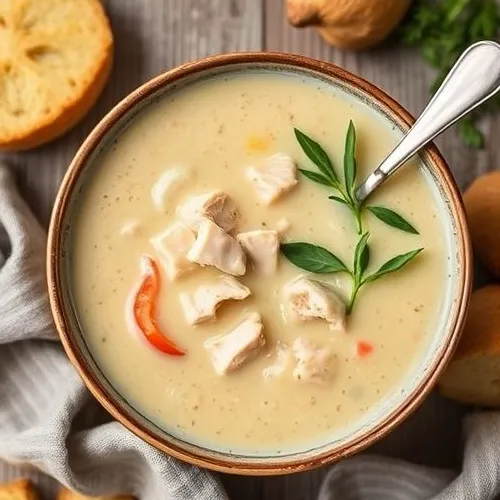 CREAM OF CHICKEN/MUSHROOM SOUP